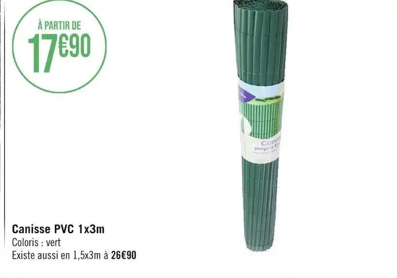 Canisse PVC 1x3m