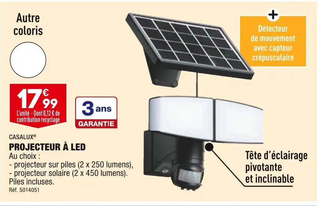 CASALUX PROJECTEUR À LED