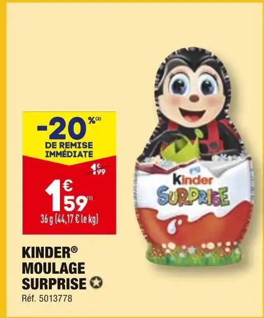 KINDER MOULAGE SURPRISE