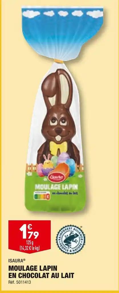 ISAURA LAPIN EN CHOCOLAT