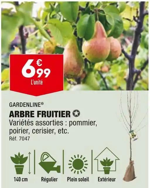 GARDENLINE ARBRE FRUITIER