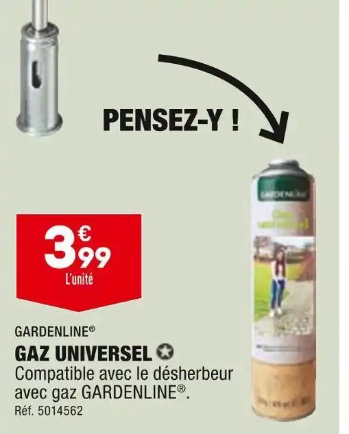 GARDENLINE GAZ UNIVERSEL