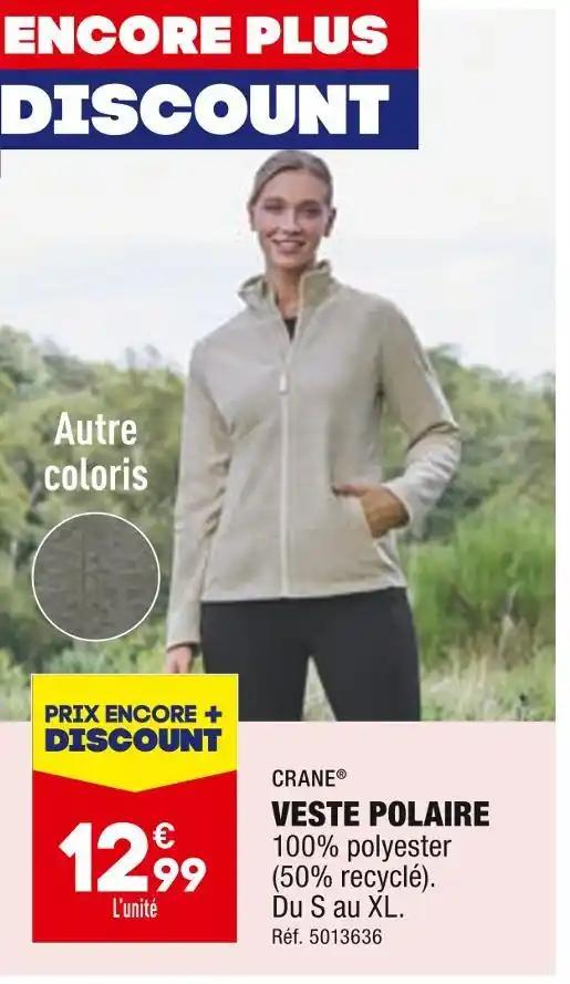 CRANE VESTE POLAIRE