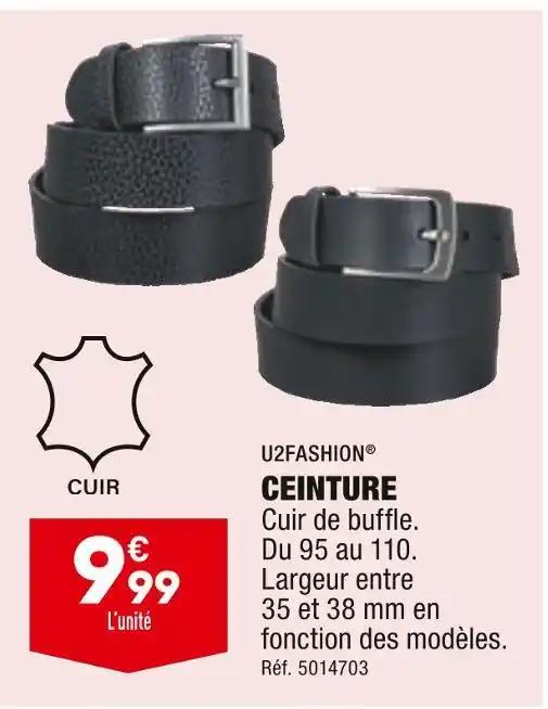 U2FASHION CEINTURE