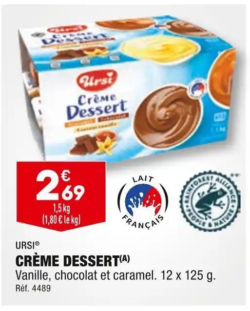 URSI CRÈME DESSERT