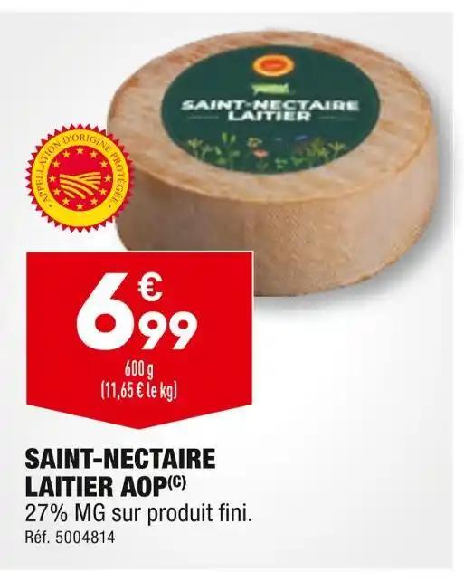 SAINT-NECTAIRE LAITIER AOP