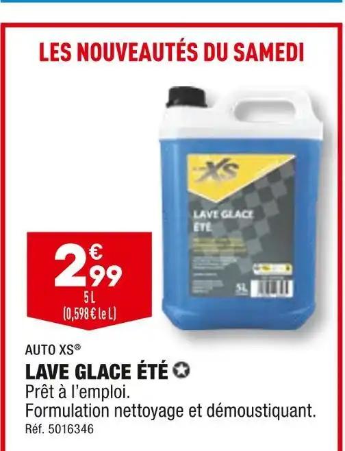 AUTO XS LAVE GLACE ÉTÉ