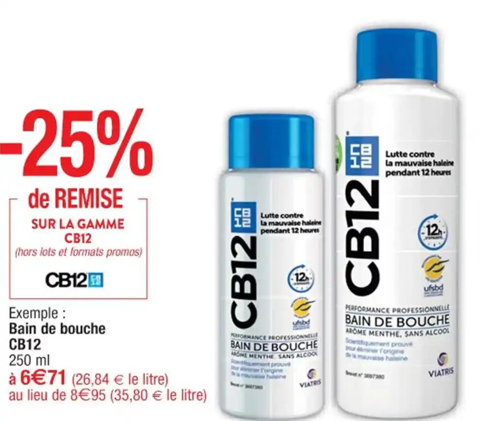 Bain de bouche CB12