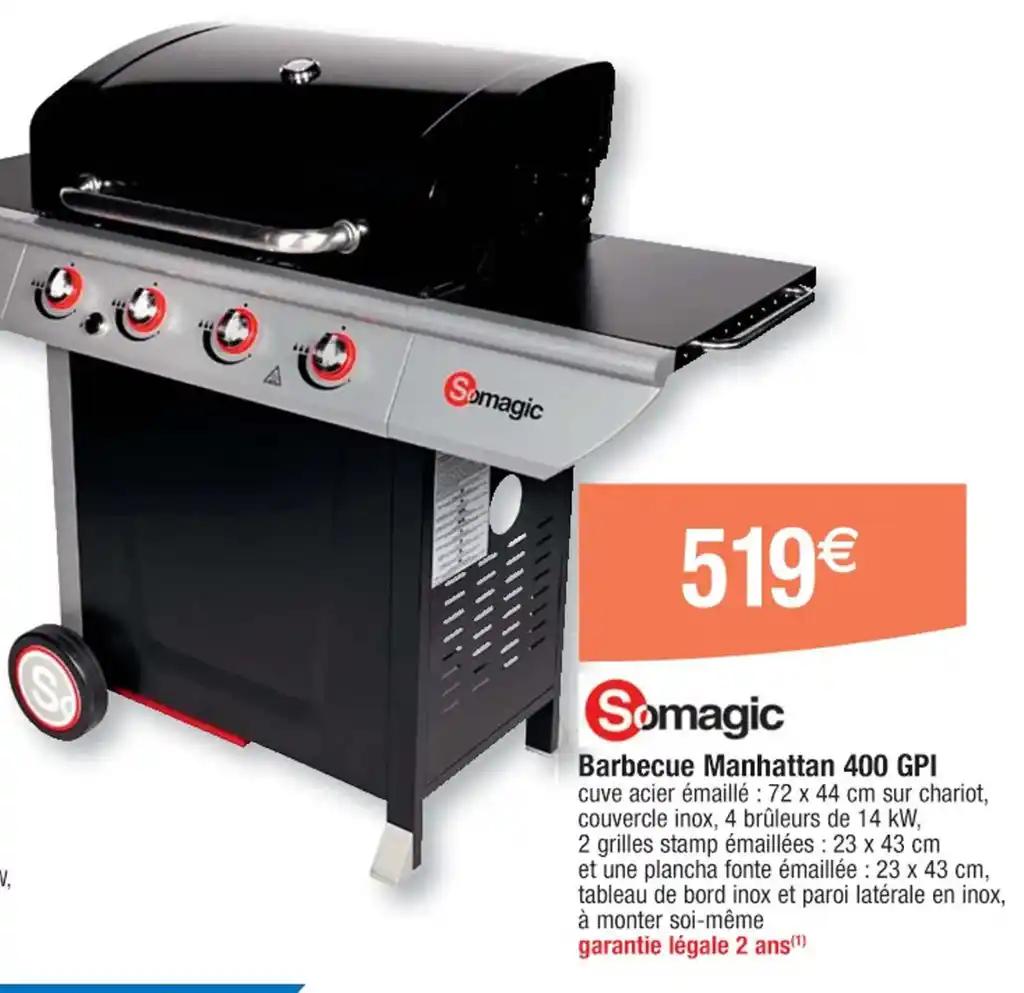 Barbecue Manhattan 400 GPI