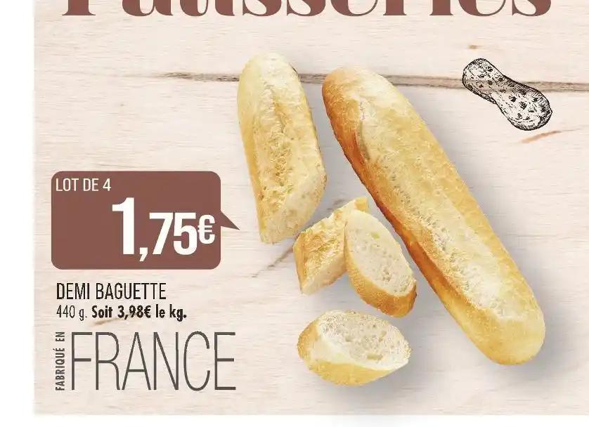 DEMI BAGUETTE