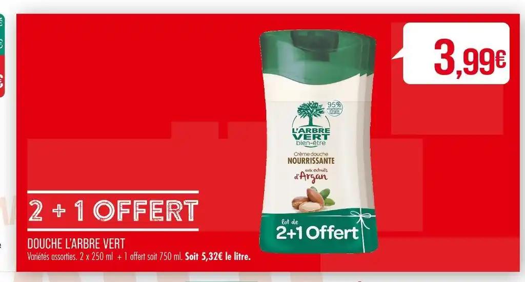 L’ARBRE VERT DOUCHE