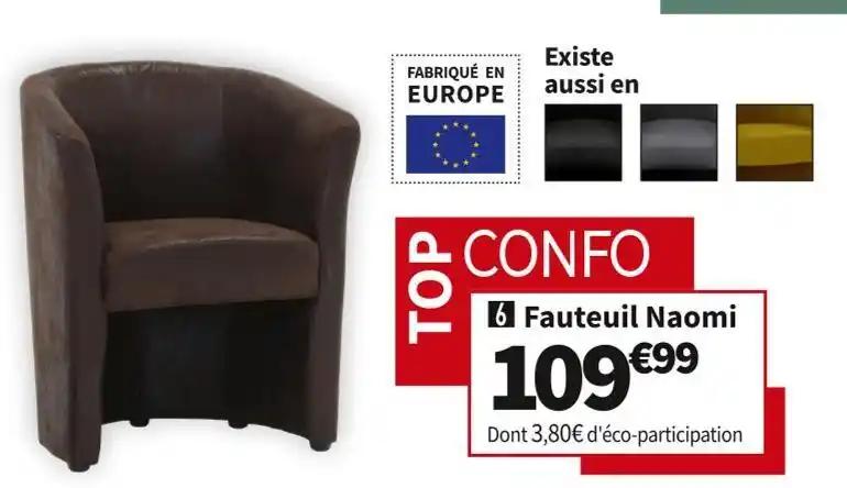 FAUTEUIL NAOMI