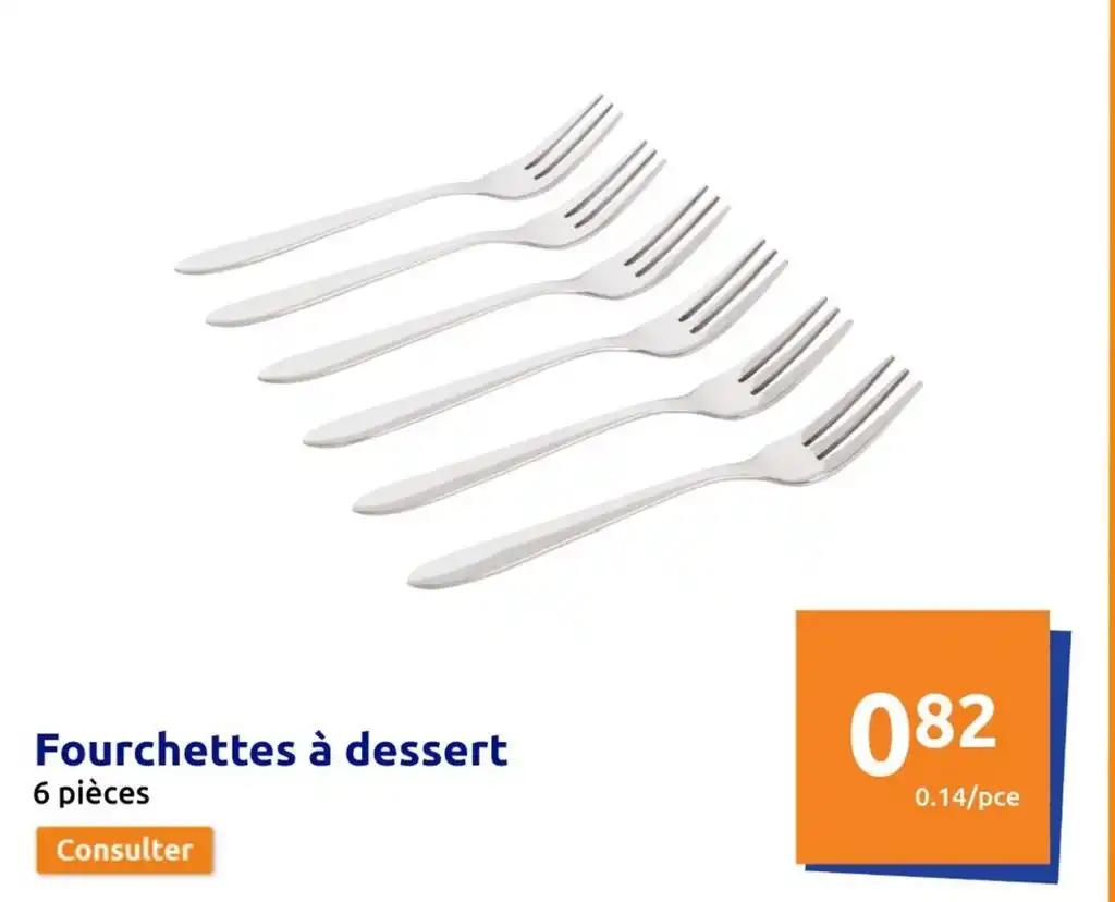 Fourchettes à dessert