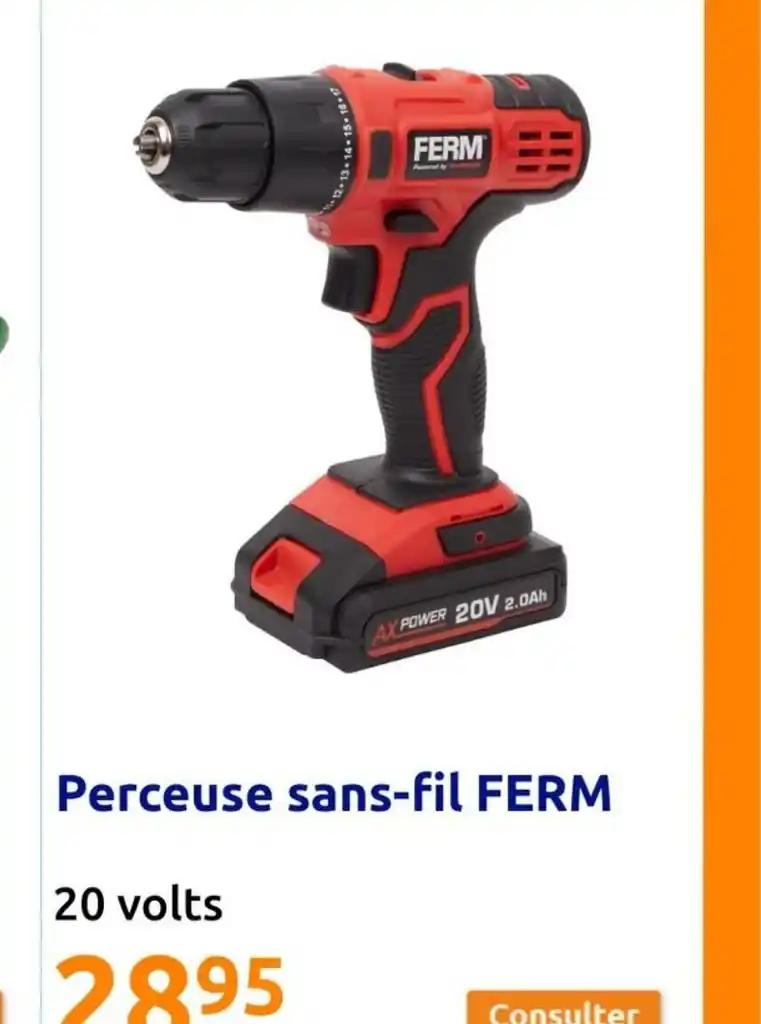Perceuse sans-fil FERM