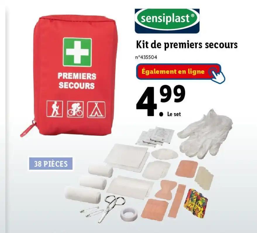 Kit de premiers secours
