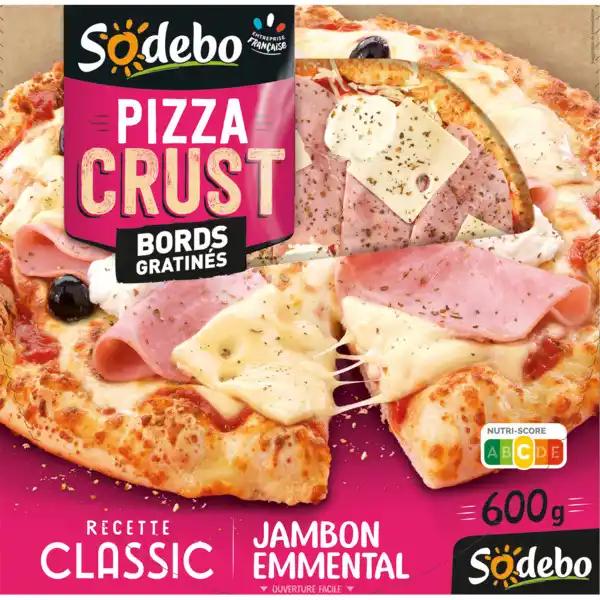 SODEBO Pizza Crust bords gratinés