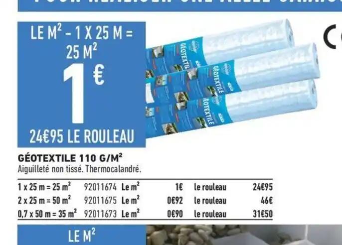 GÉOTEXTILE 110