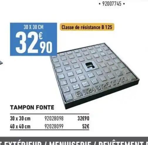 TAMPON FONTE