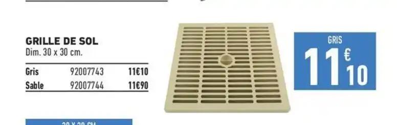 GRILLE DE SOL