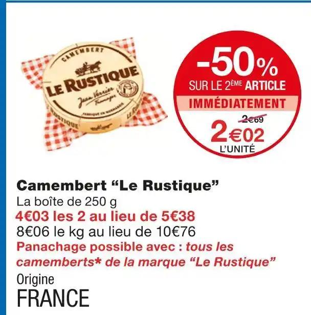 Le Rustique Camembert