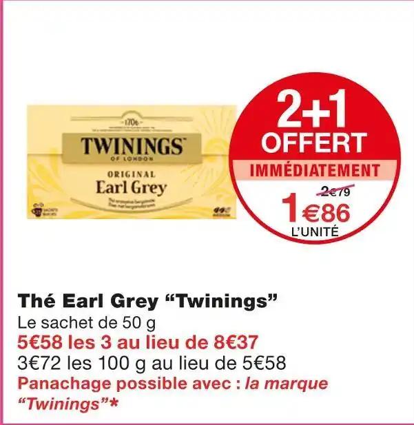 Twinings Thé Earl Grey