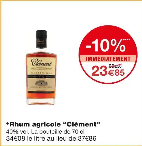 Clément Rhum agricole