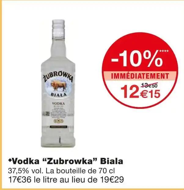 Zubrowka Vodka Bial