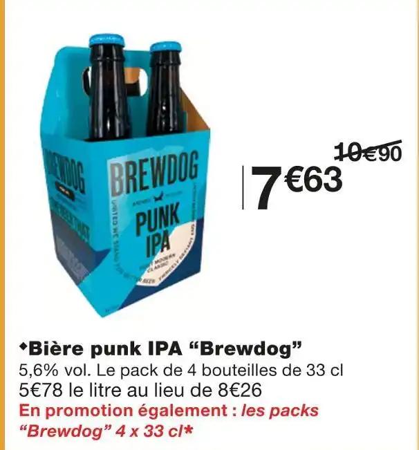 Brewdog Bière punk IPA