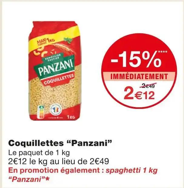 Panzani Coquillettes