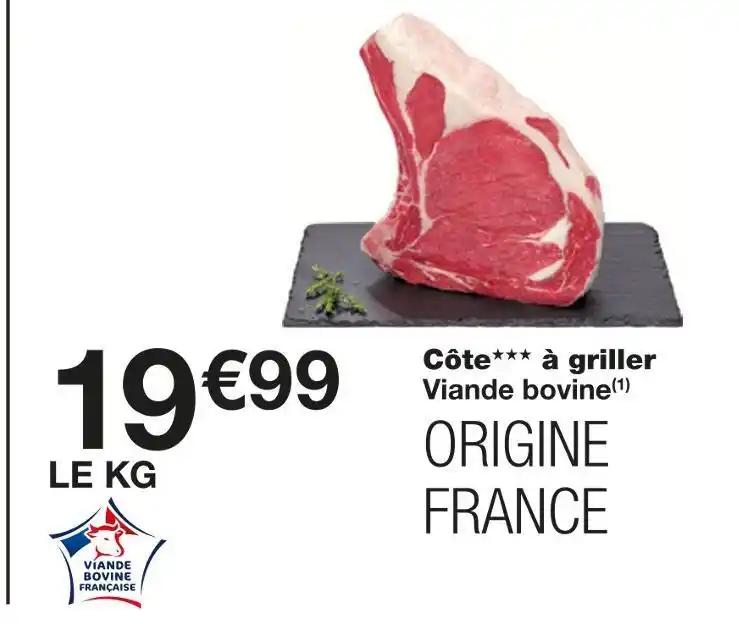 Côte à griller