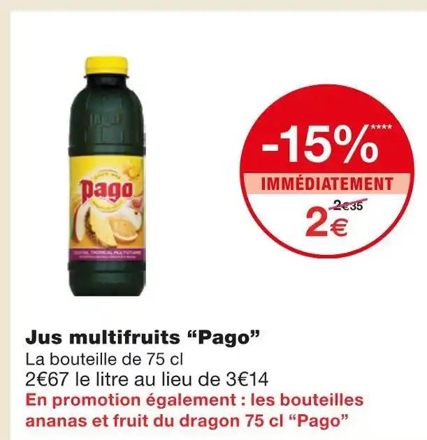 Pago Jus multifruits