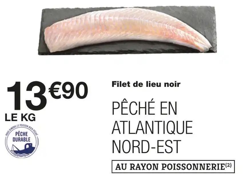 Filet de lieu noir