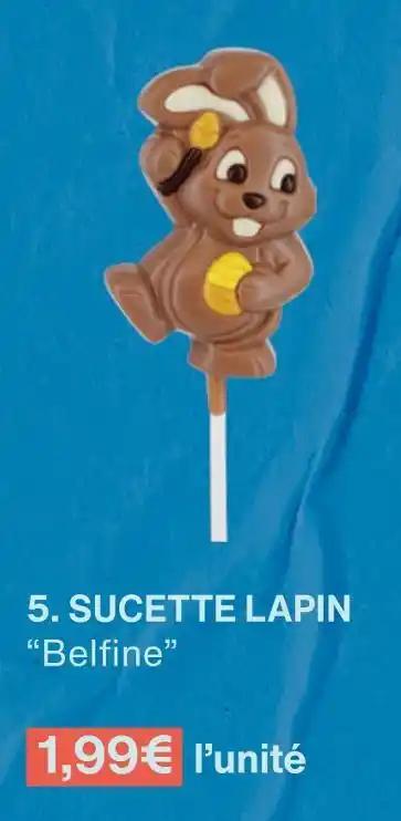 Belfine SUCETTE LAPIN