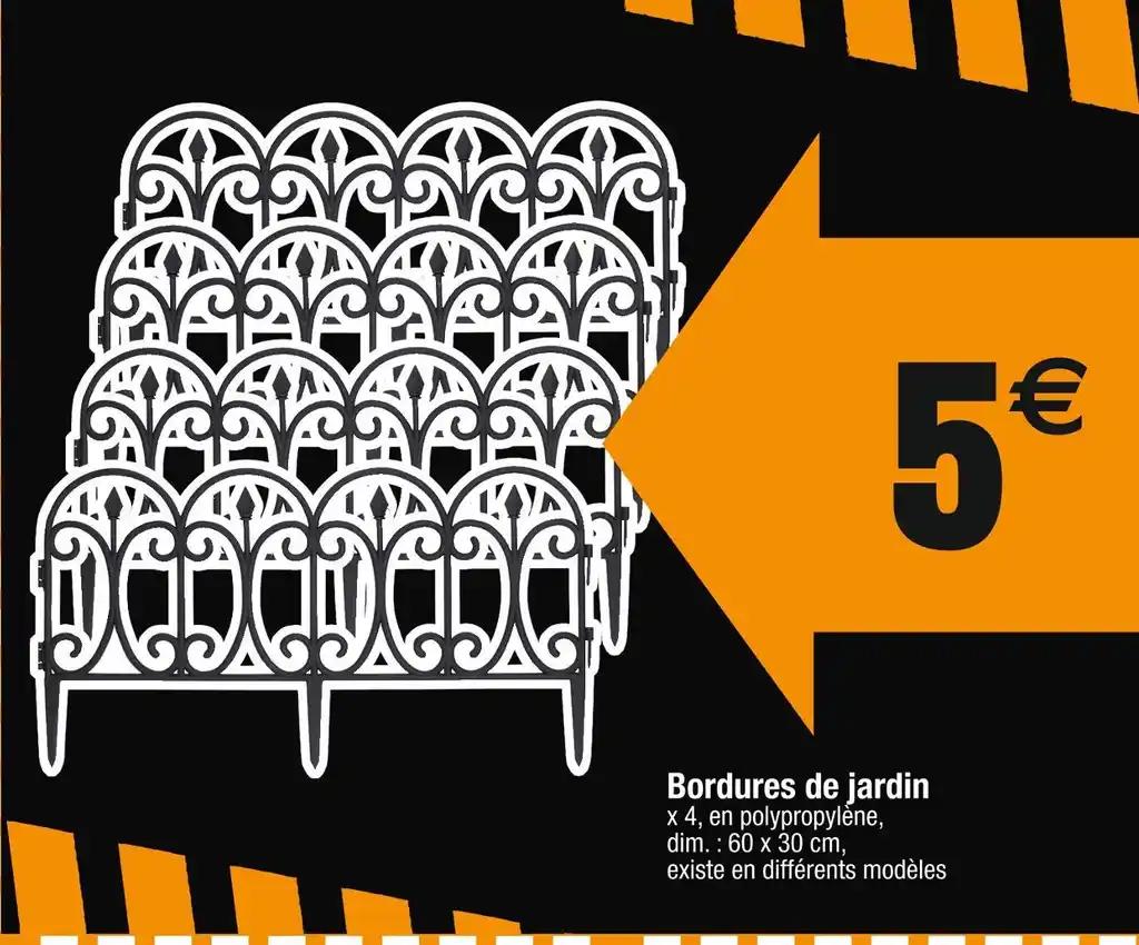 Bordures de jardin