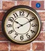 Horloge plastique