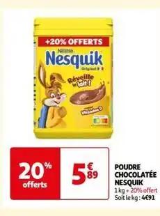 Nestlé - poudre chocolatee