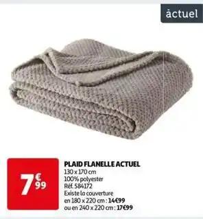 Actuel - plaid flanelle