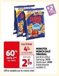 Monster munch - original