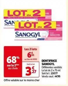 Sanogyl - dentifrice