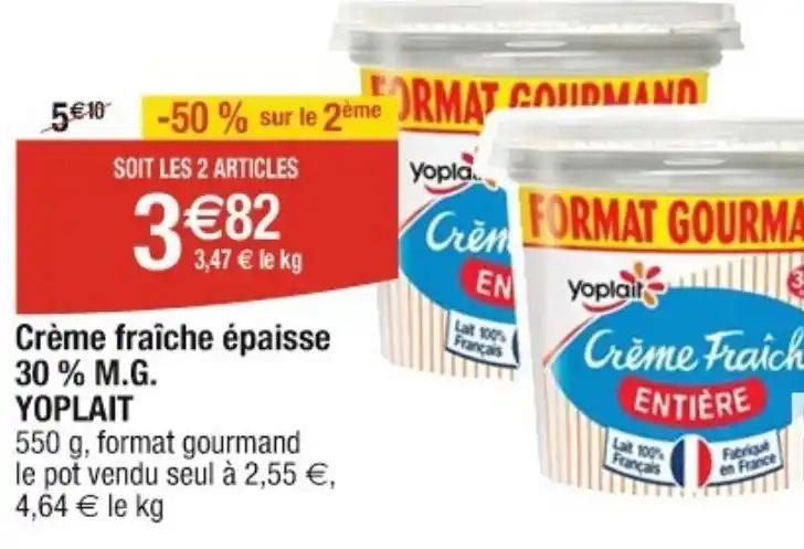 Crème fraîche épaisse