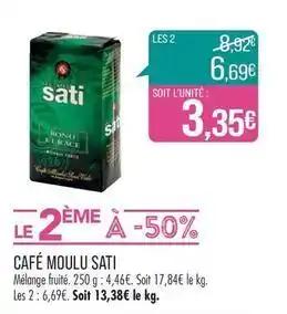 Sati - café moulu