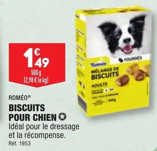 ROMÉO® BISCUITS POUR CHIEN ✪