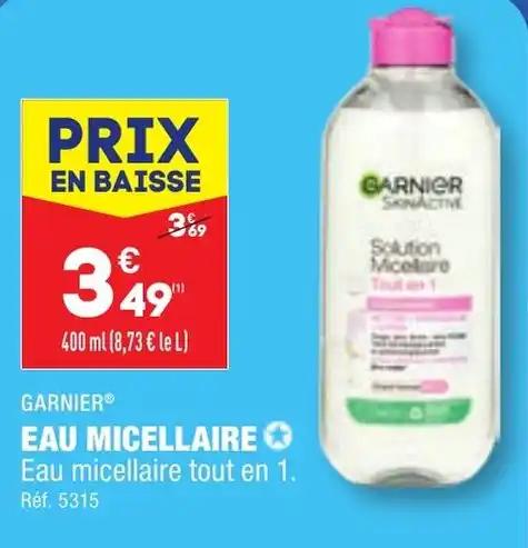 GARNIER® EAU MICELLAIRE ✪
