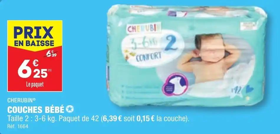 CHERUBI COUCHES BÉBÉ✪