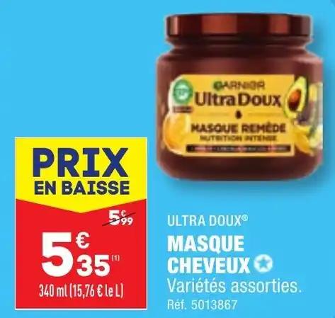 ULTRA DOUXⓇ MASQUE CHEVEUX✪