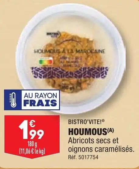 BISTRO'VITE!® HOUMOUS (A)