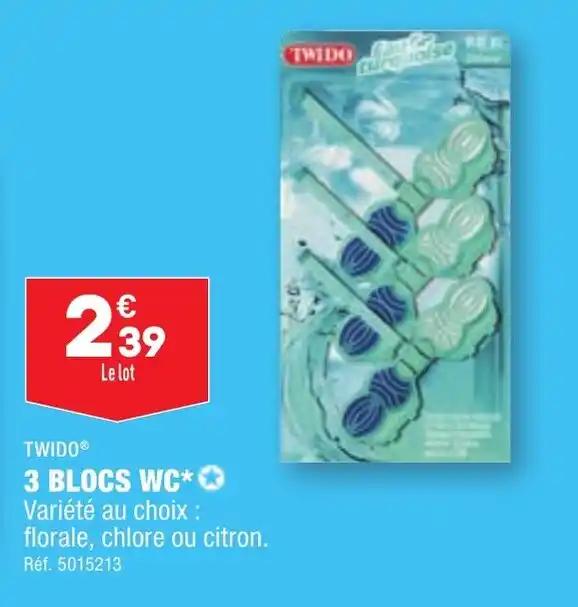 TWIDO 3 BLOCS WC⭑
