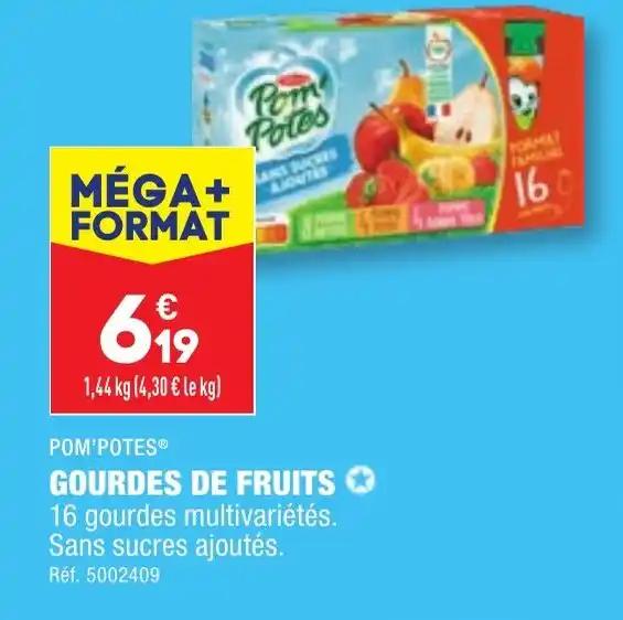 POM'POTES® GOURDES DE FRUITS ✪