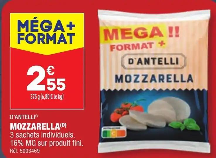D'ANTELLI® MOZZARELLA(D)