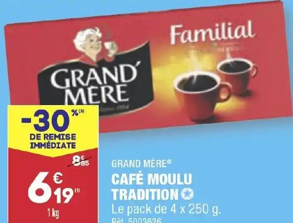 CAFÉ MOULU TRADITION✪